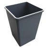 TOUGH 4PGT5 D2109 TRASH CAN SQUARE 35 GAL. GRAY