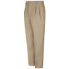 RED KAP PT38KH 34 34 MENS KHAKI PLEATED TWILL PANT