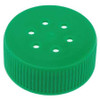 CELLTREAT 229477 BIOREACTION TUBE CAP HDPE GREEN PK100
