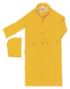 MCR SAFETY 360CX5 RAINCOAT WITH DETACHABLE HOOD YELLOW
