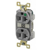 BRYANT BRY8300GRYL RECEPTACLE GRAY 20A 125VAC ILLUMINATED