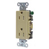 BRYANT DRS15ITR RECEPTACLE IVORY 15A TAMPER RESIST NYLON
