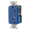 BRYANT SP53A RECEPTACLE BLUE 20A NYLON 1.0 HP 125VAC