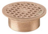 JAY R. SMITH MFG. CO A05NB FLOOR DRAIN STRAINER ROUND 5IN DIA
