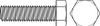 LINDSTROM HC38040500-100P HHCS M4-0.70X50MM STEEL ZP PK100