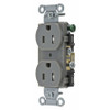 BRYANT CBRS15GRYTR RECEPTACLE GRAY 15A TAMPER RESISTANT
