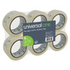 UNIVERSAL ONE UNV33100 HD BOX SEALING TAPE CLEAR 48MMX50M PK6