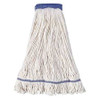 UNISAN UNS 504WH MOP HEAD,WHITE,COTTON/SYNTHETIC,PK12