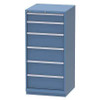 LISTA XSSC1350-0608FA/BB MOD DRAWER CAB 60 H 6 DRAWER BRIGHT BLUE