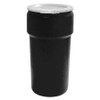 EAGLE 1623BLK OPEN HEAD POLY DRUM W/LOCK RING 20 GAL.