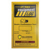 IRONGUARD 70-1065-1 REPLACEMENT LOG BOOK 70-1065-1 FOR IDEAL