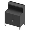 GRAINGER GLOBAL SOURCING 3000RSLF-95 CABINET SHOP DESK 47-1/4 H GRAY