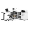 BESTAR 120857-17 BESTAR® L-DESK AND ELECTRIC HEIGHT 