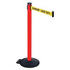 RETRACTA-BELT 305PRD-DKO BARRIER POST YLW/BLACK TEXT 2 IN BELT W