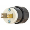 BRYANT 9754NS BLADE PLUG BLACK/WHITE 0.5 HP 125VAC
