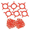 MR. CHAIN 97413-KIT PLASTIC CHAIN KIT ORANGE 600 IN.