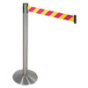 RETRACTA-BELT 330SS-MYD BARRIER POST MAGENTA/YLW BELT 40 IN H