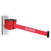 RETRACTA-BELT WH412RD25-NE-MM BELT BARRIER 4-1/4 H RED/WHITE TEXT BELT