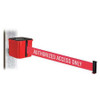 RETRACTA-BELT WH412RD30-AAO-MM BELT BARRIER,4-1/4" H,RED BELT,RED
