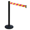 RETRACTA-BELT 331PSB-MYD BARRIER POST 40 IN H MAGENTA/YLW BELT