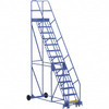 VESTIL LAD-14-21-G 176" HIGH 350 LB CAPACITY 14 STEP LADDER