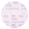 3M XA012058005 SANDING DISC,320 GRIT,6 IN. DIA,PK100