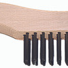 PFERD 85050 CURVED HANDLE SCRATCH BRUSH,ECNMY,4"X19"