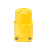 COOPER 4887-BOX CONNECTOR M PLUG 15A 125V YEL
