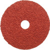 3M 00051141274485 5" DIAM, 7/8" HOLE, 36+ GRIT CERAMIC FIB
