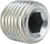 PARKER 1/4 HHP-S HOLLOW HEX PLUG, STEEL, 1/4 IN, MNPT