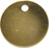 C.H. HANSON 1094B-50 1-3/8 INCH DIAMETER, ROUND, BRASS BLANK 