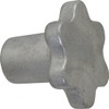 MADE IN USA 17213 2" HEAD DIAM, 6 POINT SCALLOPED KNOB