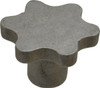 MADE IN USA 17216 3" HEAD DIAM, 6 POINT SCALLOPED KNOB