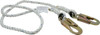 GEMTOR 2212L6 LANYARD,1/2" NYL,LOCK SNAP,6 FT.
