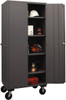 DURHAM MFG CO 2501M-BLP-4S-95 DURHAM MFG.® MOBILE CABINET WITH 4 