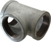 MADE IN USA 3.NMT 3" GALVANIZED MALLEABLE IRON PIPE TEE