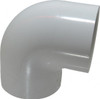 VALUE COLLECTION 406-030 3" PVC PLASTIC PIPE 90 ELBOW