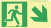 NMC 50F-1SN-DR DOWN RIGHT ARROW, RIGHT SIDE STICK FIGUR
