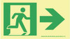 NMC 50R-1SN-R RIGHT ARROW, RIGHT SIDE STICK FIGURE IN 