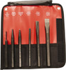 MAYHEW 66256 6 PC METRIC PUNCH AND CHISEL SET