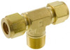PARKER 6MBT6N-B 3/8" TUBE OD X 3/8 MPT BRASS COMPRESSION