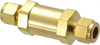 PARKER 6Z-C6L-1-BN-B 3/8" BRASS CHECK VALVE