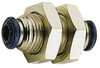 ALPHA TECH 88050-06 AIGNEP BULKHEAD UNION 88050-06, 3/8" TUB