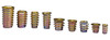 E-Z LOK 908125-20 M8-1.25 INSERT FOR SOFT WOOD - FLANGED -