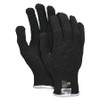 MCR SAFETY 9366BKS REG BLACK KEVLAR DOT 2 SIDE