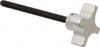 GIBRALTAR ALHA-2-G LOBEDKNOB:1-1/2"HEADDIA,4POINTS,ALUMINUM