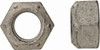 BOWMALLOY BOW36806 1-1/4 - 12 GRADE 9 STEEL HEX LOCK NUT