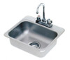 ADVANCE TABCO DI-1-35 SINK DROP-IN 1 COMP SS