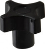 GIBRALTAR G10-2800 1" HEAD DIAM, 4 POINT LOBED KNOB