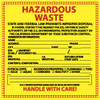 NMC HW16 HAZARDOUS MATERIALS LABEL
